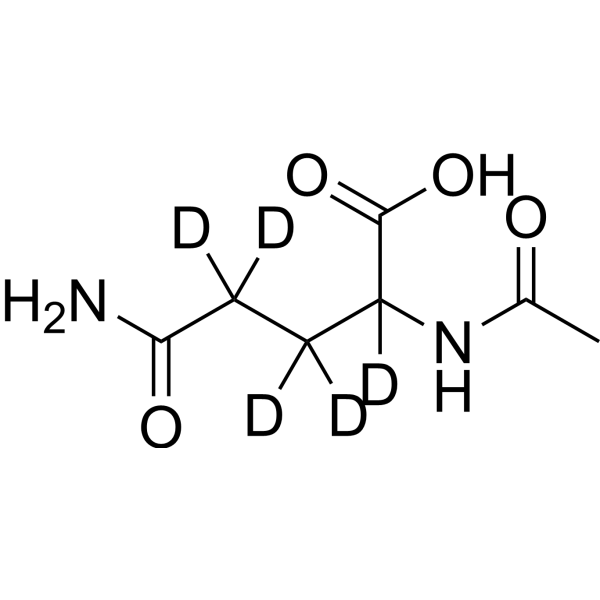Nalpha-Acetyl-DL-glutamine-2,3,3,4,4-d5 14341-82-3